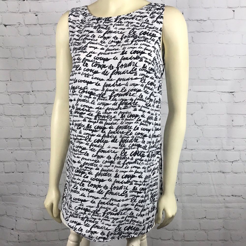 Chico’s Love at First Sight Lined Tank EUC 0 or 4